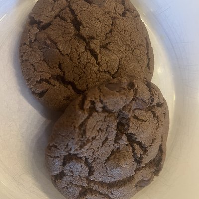 Vegan Chocolate Mint Chocolate Chip Cookie