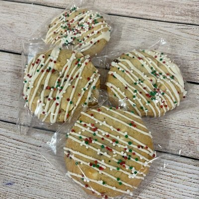 Double choc Xmas Cookie Dozen