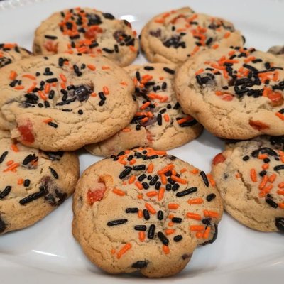M&M Chocolate Chip Cookies - Dozen