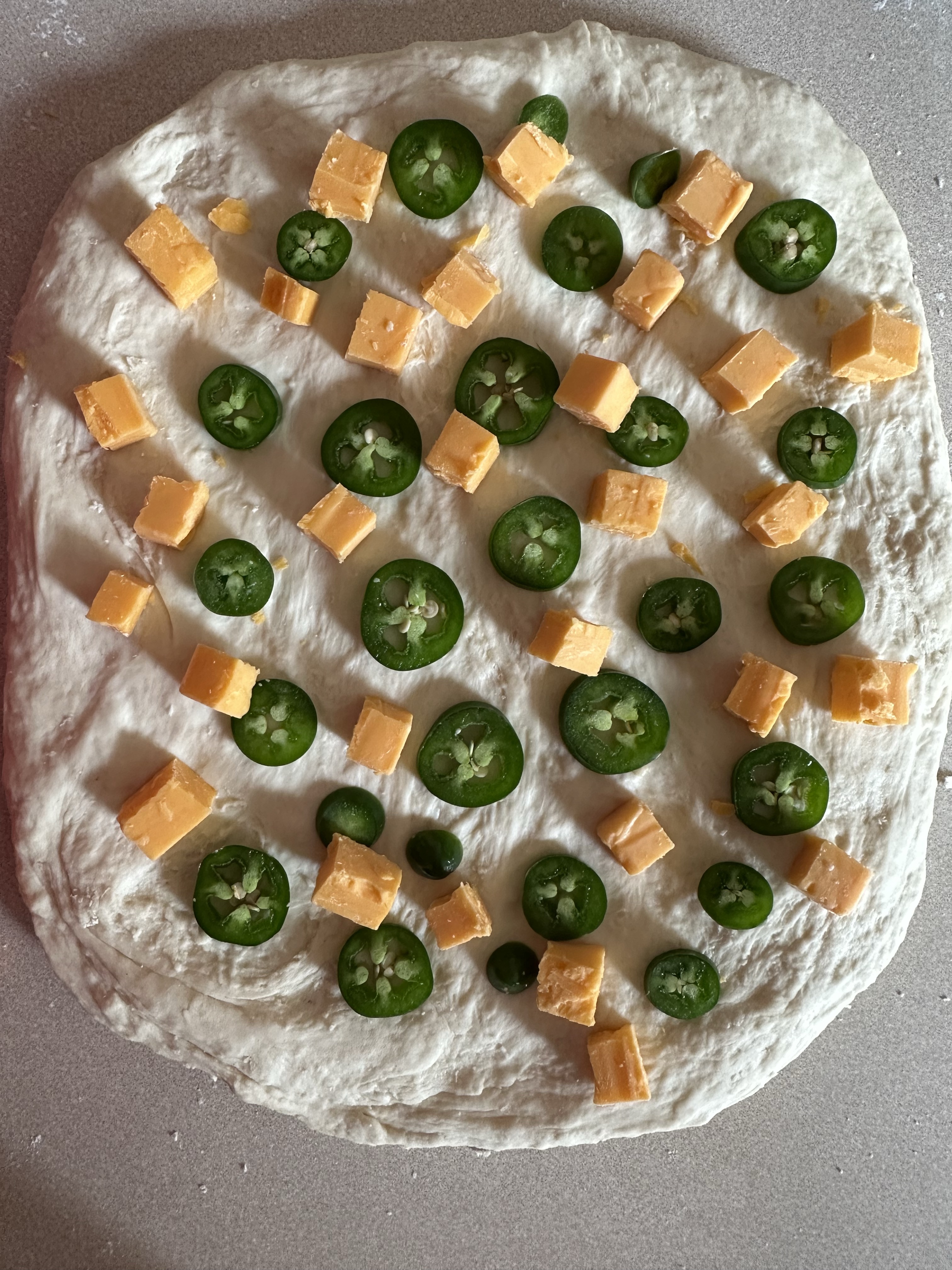Jalapeño/cheddar Sourdough Loaf