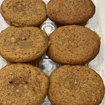 Orange Olive Oil Muffins No Sugar Added 6 Ct