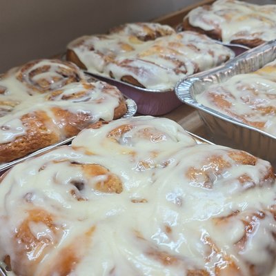 Unleavened Sourdough Cinnamon Rolls 