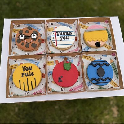 Teacher Appreciation Cookie