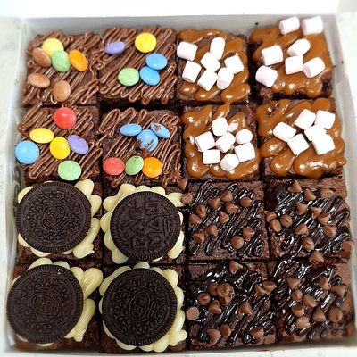 Gourmet Brownie Fudge Tray