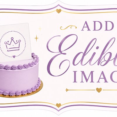 Edible Images (around the cake)