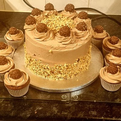 Ferrero Rocher Cake
