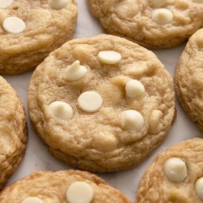 White Chocolate Chip Cookies 12 Pack 