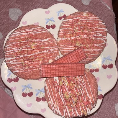 Strawberry Crunch Cookie 