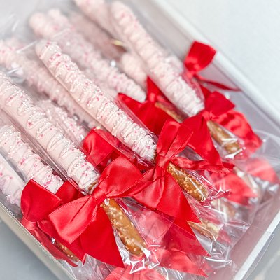 Pretzel Rods, Chocolate-Dipped