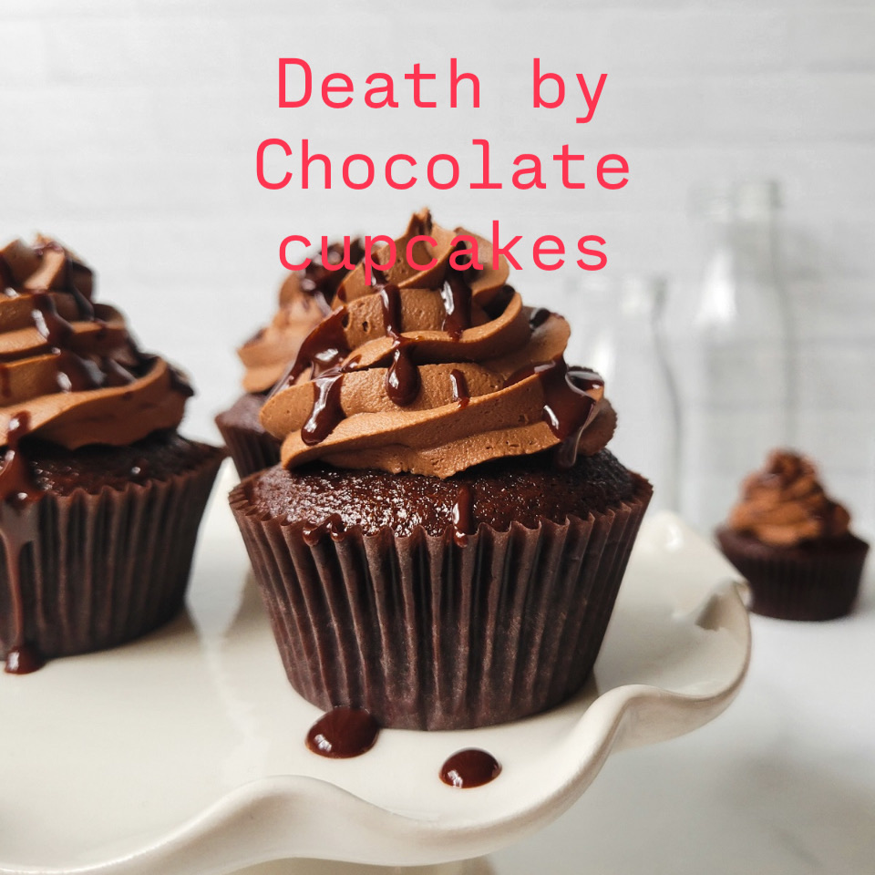 Death By Chocolate Cupcakes 