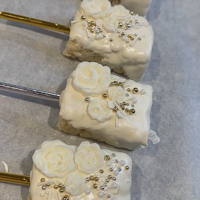 Elegant Chocolate Covered Rice Krispies