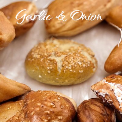 Garlic & Onion Bagel
