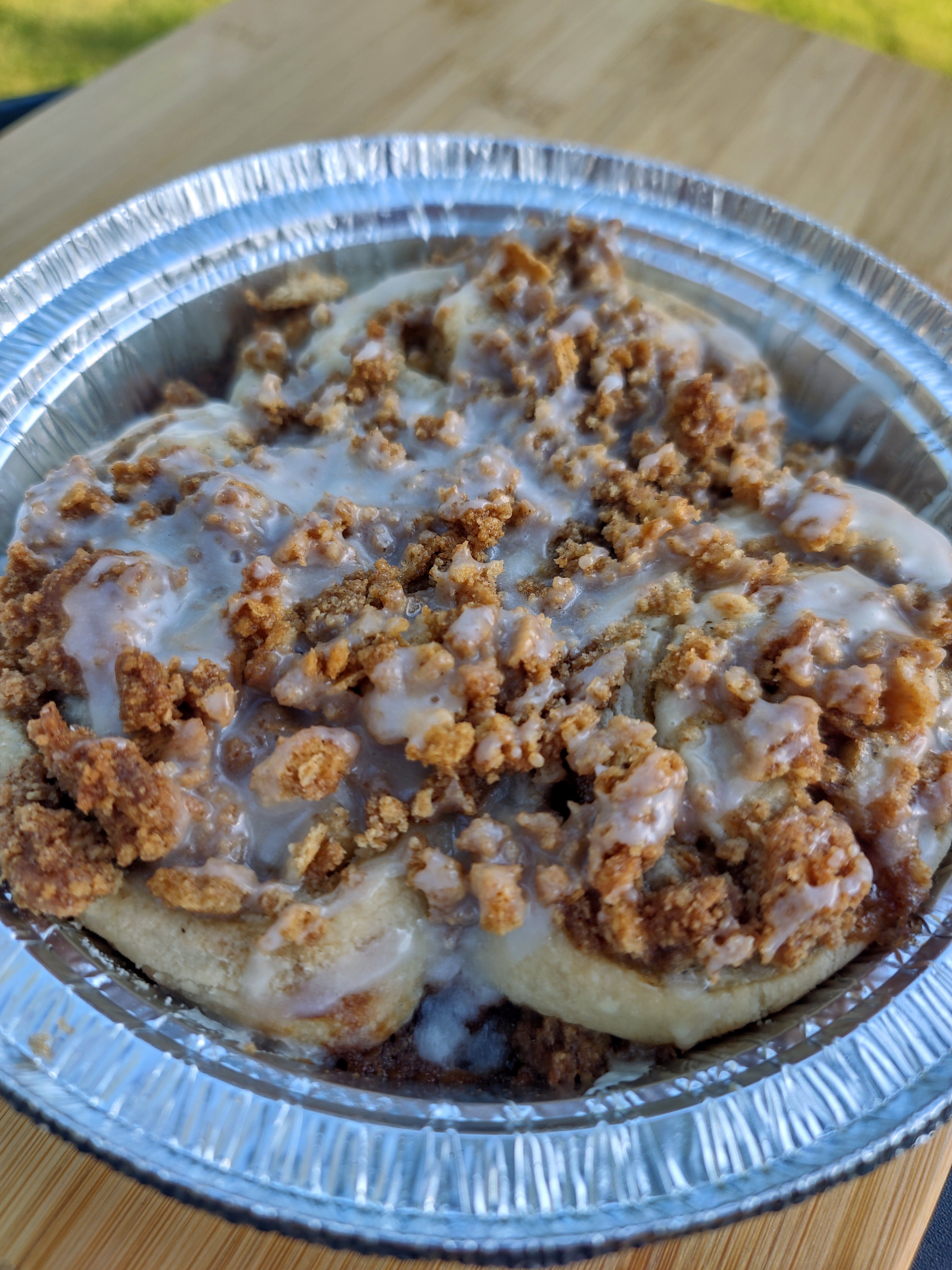  Apple Crisp Sourdough Cinnamon Rolls 4- Pack
