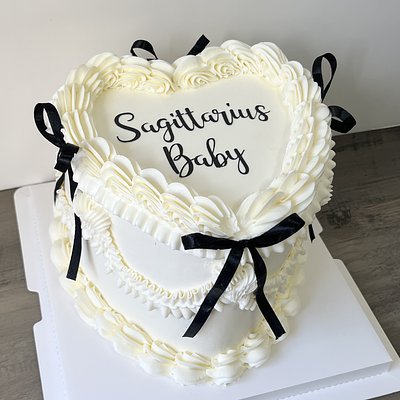 6 Inch Heart Cake