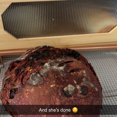 Red Velvet Oreo Cheese Cake Loaf
