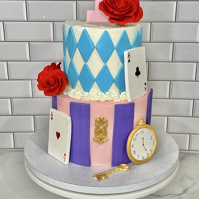 Small 2-Tier Cake (4”/6”) 