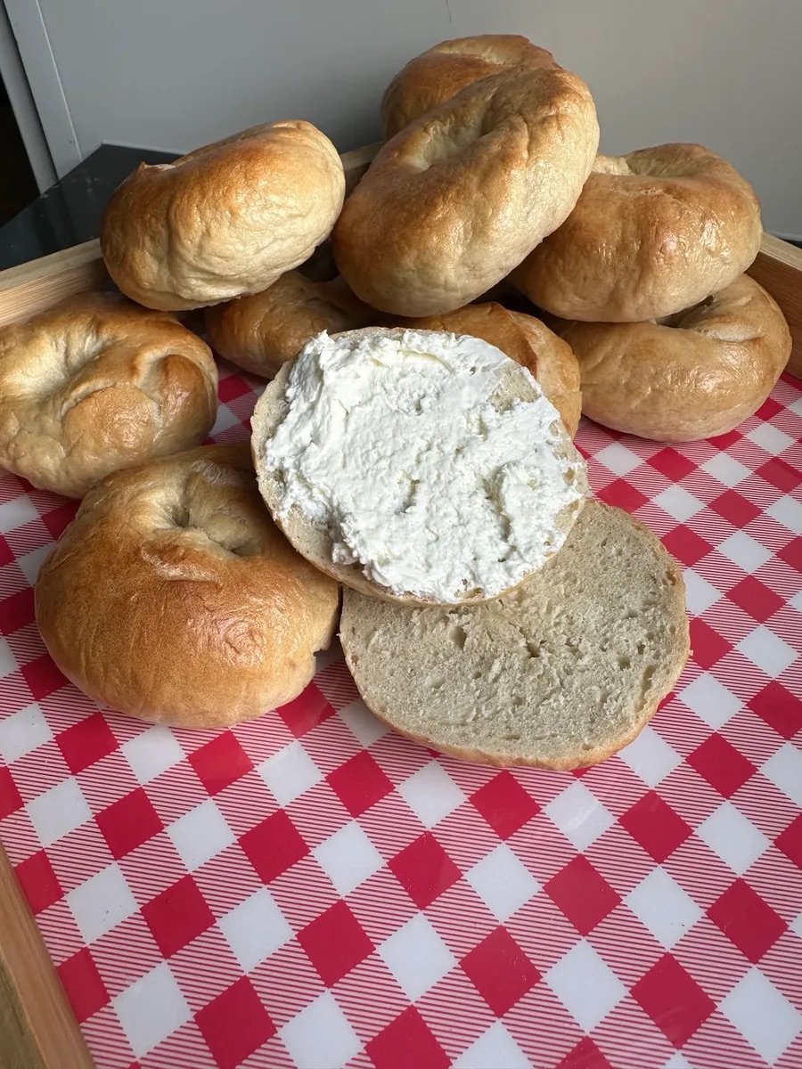 Sourdough Bagels