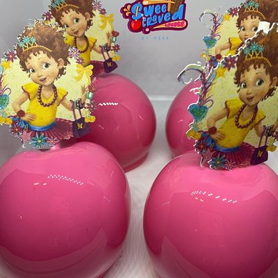 Candy Apples W/ Themed Toppers Only