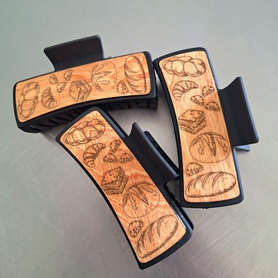 Bread Hair Clip