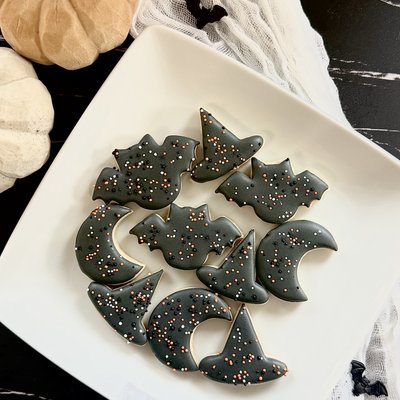 Halloween Sprinkle Minis - Dozen — 