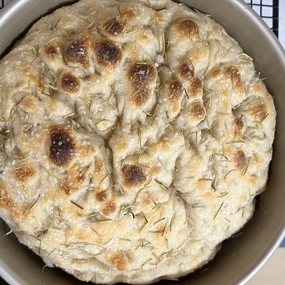 Sea Salt Rosemary Focaccia 
