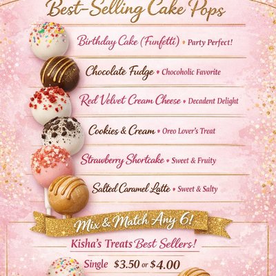 Best-Selling Cakepops