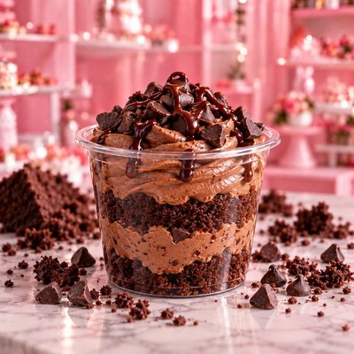 Classic Chocolate Cake Cup