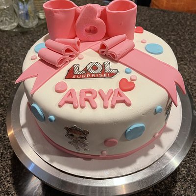 LOL Theme Cake 