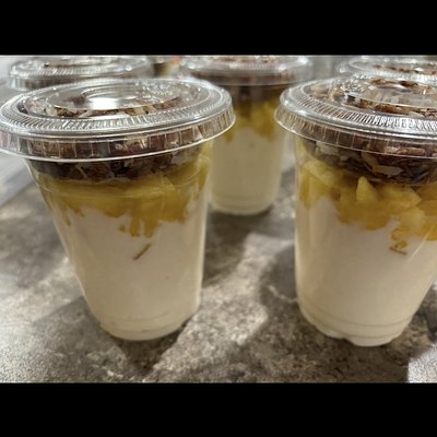 Pina Colada Yogurt Parfait 