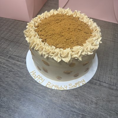 Lotus Birthday Cake 
