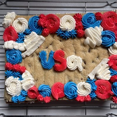 1 Layer Quarter Sheet Cookie Cake