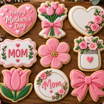 Mother’s Day Celebration Sugar Cookie 