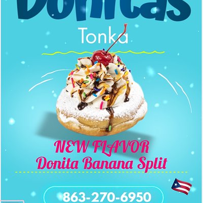 Mini Donitas Dozen (Banana Split)