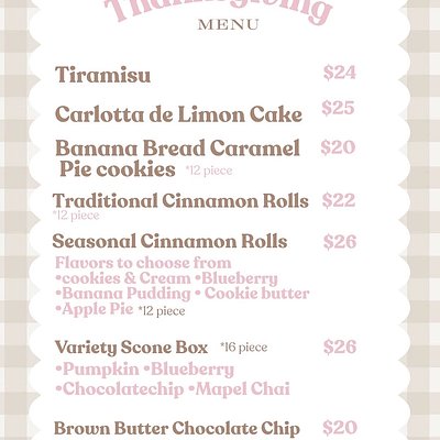 Thanksgiving Tiramisu