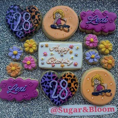 A Dozen Decorated Sugar Cookies