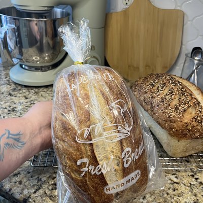 Everything Bagel Sourdough Loaf 