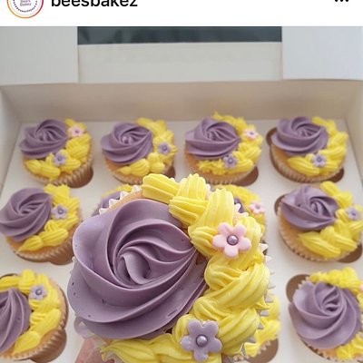 Tangled Cupcakes