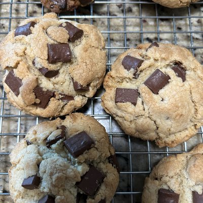 Gluten-free Choc Chunk Cookies