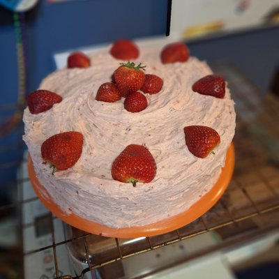 Strawberry Doom Cake