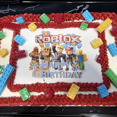 1/2 Sheet Cake