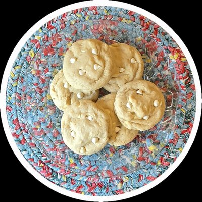 White Chocolate Chip Sugar Cookies 