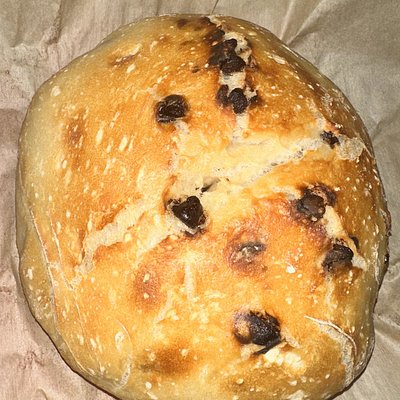 Chocolate Chip Artisan Bread 