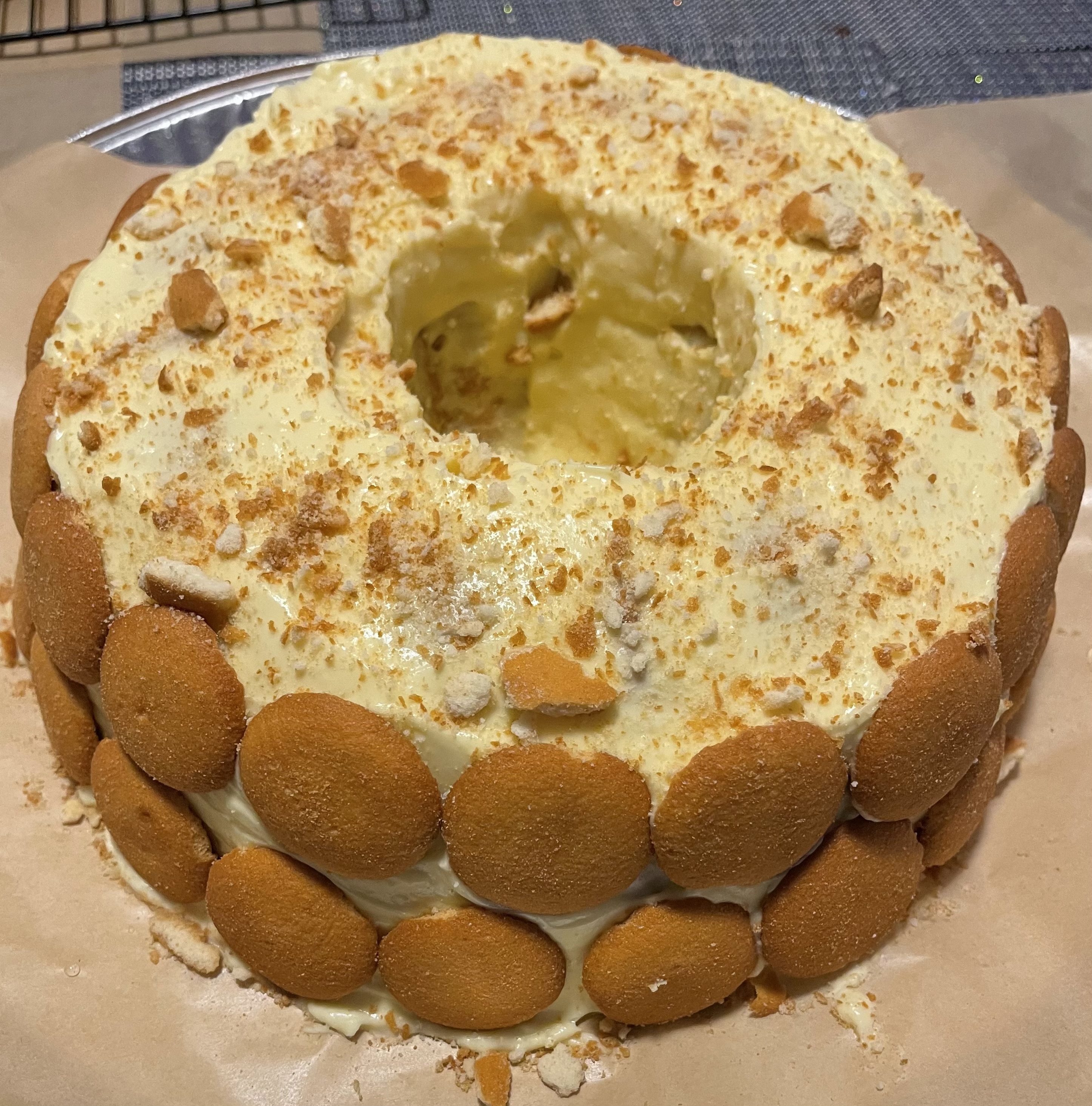 Banana Pudding Pound Cake