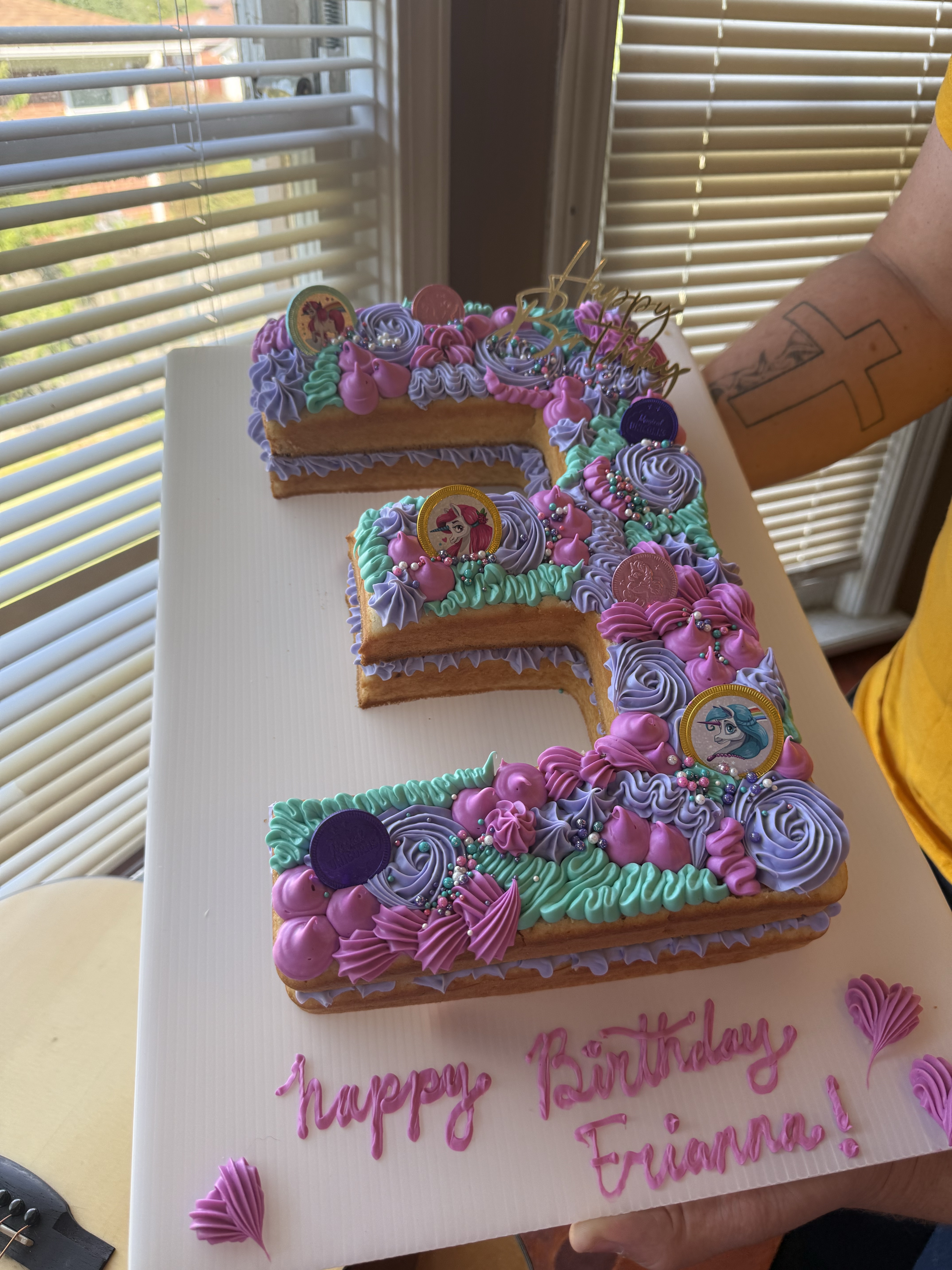 Letter/Number Shaped Cakes