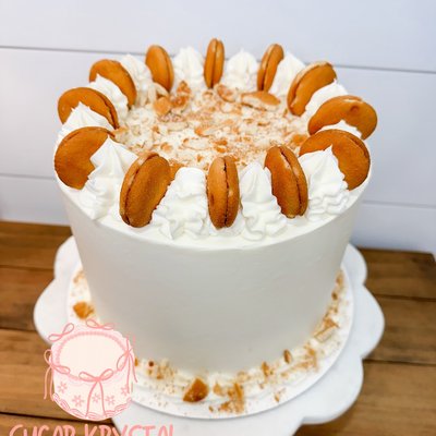 Banana Crème Cake 