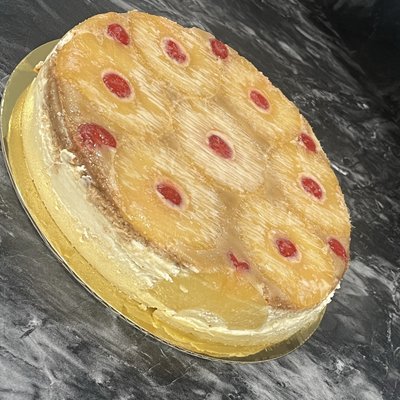 Pineapple 🍍 Upside Down 🍒 Cheesecake 