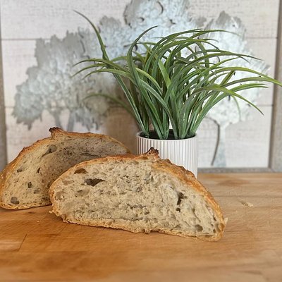 Artisan Bread With Olives OR Herbs