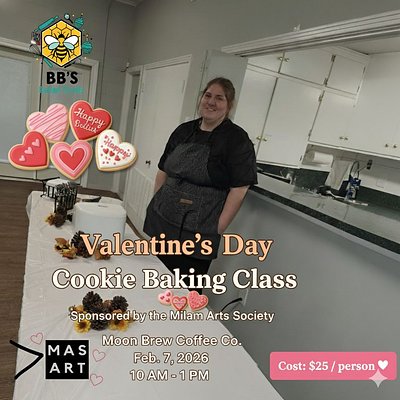 Valentine's Day Cookie Baking Class 