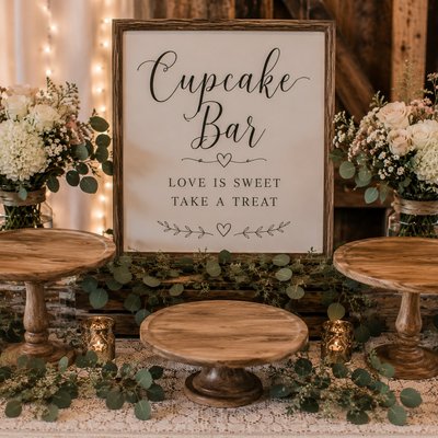 Wedding Cupcake Bar