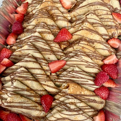 Nutella Crepes Tray